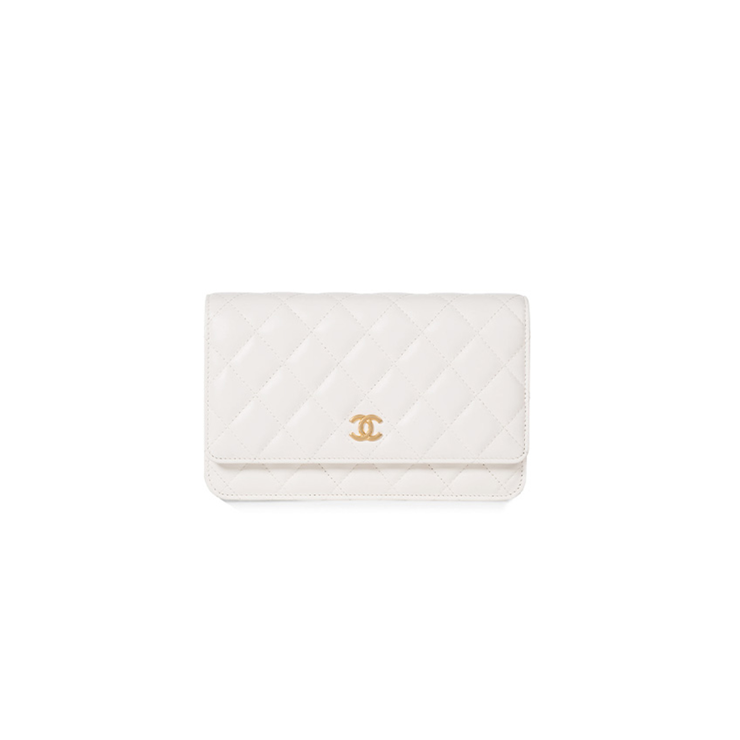 CHANEL QUILTED LEATHER WALLET ON CHAIN WOC AP0250 (19*13*3cm)